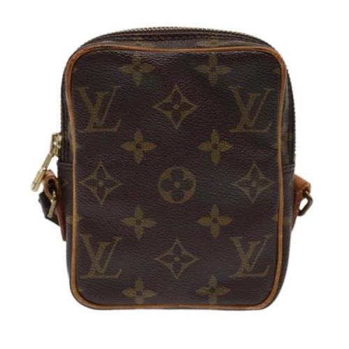 Pre-owned Canvas louis-vuitton-bags Louis Vuitton Vintage , Brown , Da...