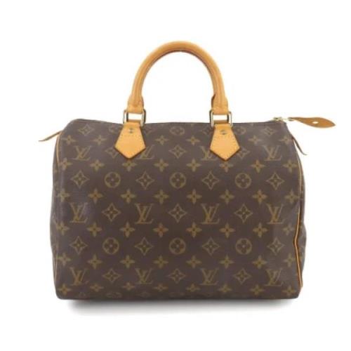 Pre-owned Fabric louis-vuitton-bags Louis Vuitton Vintage , Brown , Da...