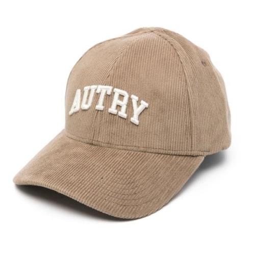 Bruine Baseball Velluto Logo Hoed Autry , Brown , Heren