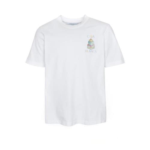 Kleurrijk Boog T-shirt Casablanca , White , Heren