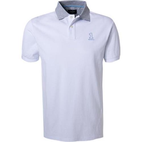 Klassieke Nummer Polo Shirt Hackett , Blue , Heren