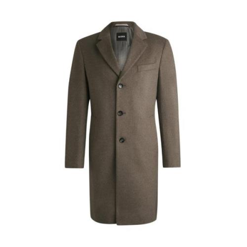 Stijlvolle Jas voor Mannen Hugo Boss , Beige , Heren