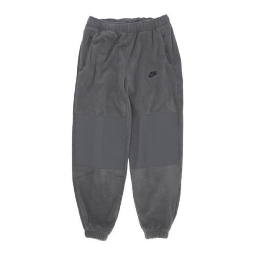 Fleece Trainingsbroek Iron Grey/Black Nike , Gray , Heren