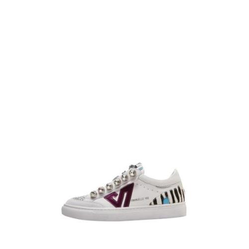 Kleurrijke stijlvolle sneakers voor vrouwen Emanuelle Vee , White , Da...