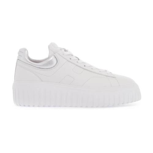 Gestreepte H-Stripes Sneakers Hogan , White , Dames