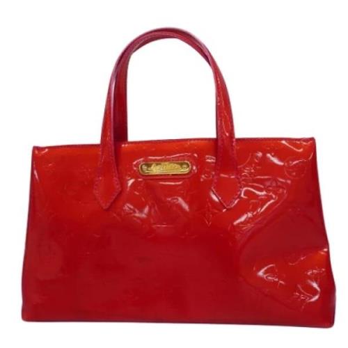 Pre-owned Leather louis-vuitton-bags Louis Vuitton Vintage , Red , Dam...