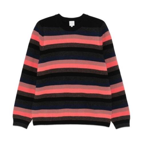 Gestreepte Crewneck Sweaters PS By Paul Smith , Multicolor , Heren