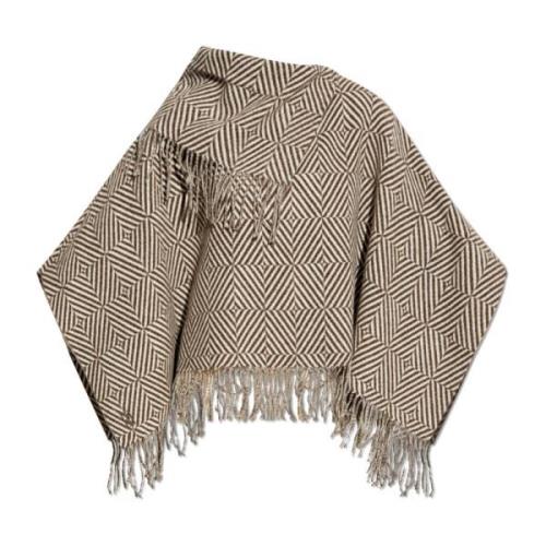 Poncho Turtmas By Herenne Birger , Brown , Dames