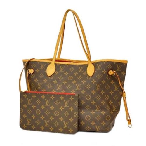 Pre-owned Fabric louis-vuitton-bags Louis Vuitton Vintage , Brown , Da...