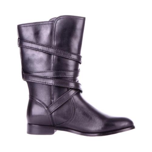 Laarzen Zwart Ralph Lauren , Black , Dames