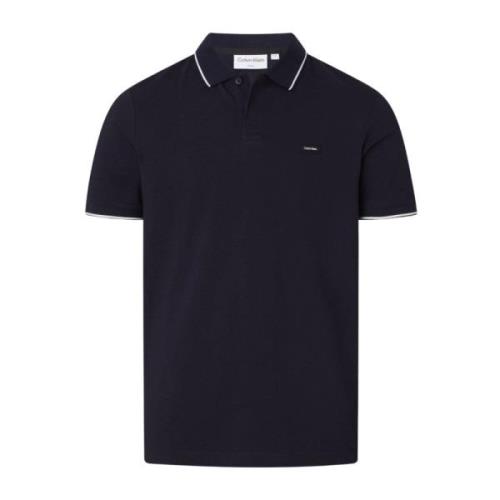 Polo Shirt Calvin Klein , Blue , Heren