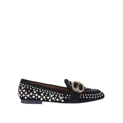 Stijlvolle Loafers voor Mannen Kurt Geiger , Black , Dames