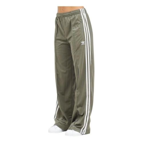 Firebird Loose Olijfgroene Sportbroek Adidas Originals , Green , Dames