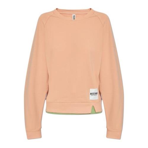 Sweatshirt uit de ondergoedlijn Moschino , Pink , Dames