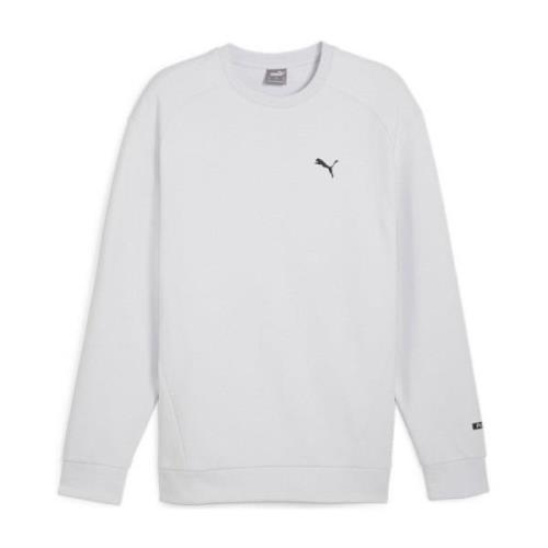 Basis Fijne Sweater Puma , Gray , Heren