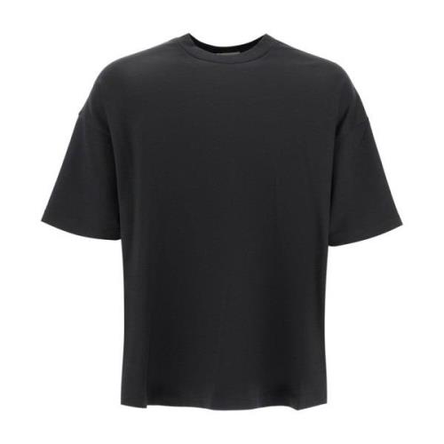 Oversized Milano Stitch Crew Neck T-shirt Fear Of God , Black , Heren