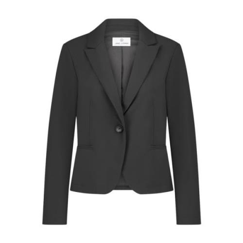 Elvira Blazer Technical Jersey Jane Lushka , Gray , Dames