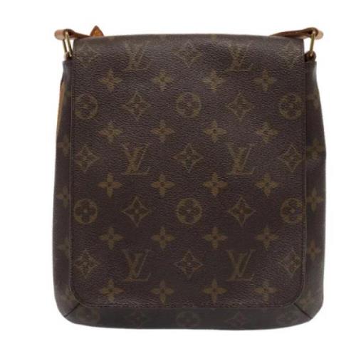 Pre-owned Canvas louis-vuitton-bags Louis Vuitton Vintage , Brown , Da...