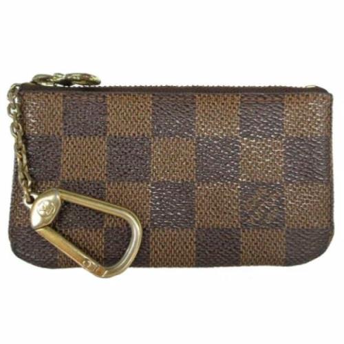 Pre-owned Canvas wallets Louis Vuitton Vintage , Brown , Dames