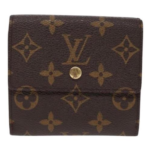 Pre-owned Canvas wallets Louis Vuitton Vintage , Brown , Dames