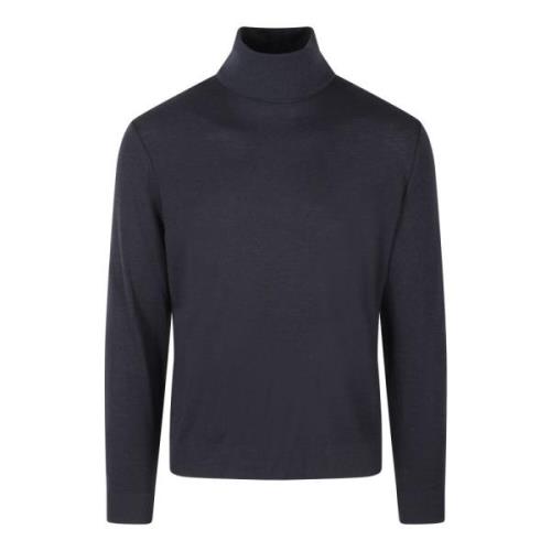 Wollen Coltrui Fw24 Regular Fit Herno , Blue , Heren