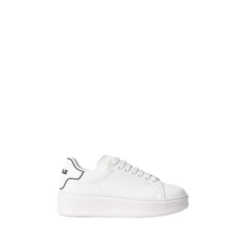 Witte Sneakers met Mesh Details Gaëlle Paris , White , Dames