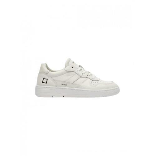 Dames Sneaker - Wit Leer D.a.t.e. , White , Dames