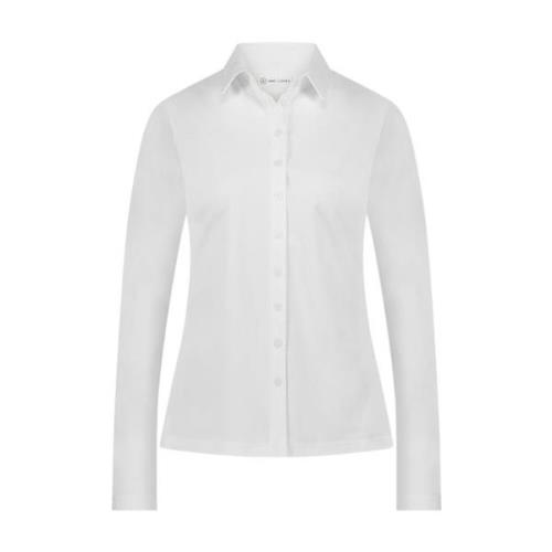 Kikkie Blouse Technisch Jersey | Wit Jane Lushka , White , Dames