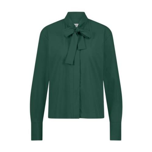 Magda Blouse Technisch Jersey Jane Lushka , Green , Dames