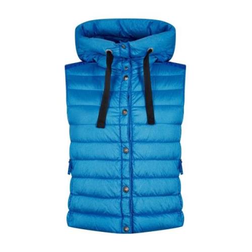 Blauwe Gewatteerde Bodywarmer Parajumpers , Blue , Dames