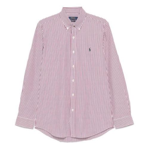 Katoenen shirt Ralph Lauren , Red , Heren