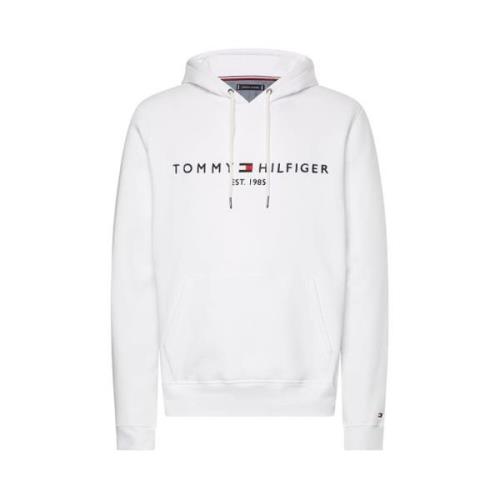 Witte Sweater Katoen/Polyester Mix Regular Fit Tommy Hilfiger , White ...