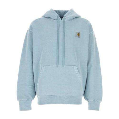 Capuchon Vista in Pastel Lichtblauw Katoen Carhartt Wip , Blue , Heren