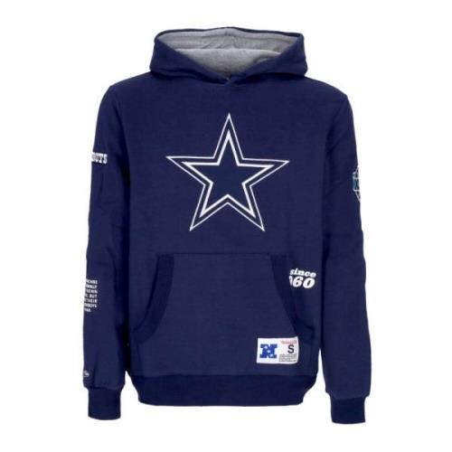 NFL Team Origins Fleece Hoodie Mitchell & Ness , Blue , Heren