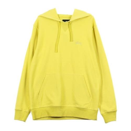 Terry Lemon Hoodie Heren Stijlvol Stüssy , Yellow , Heren