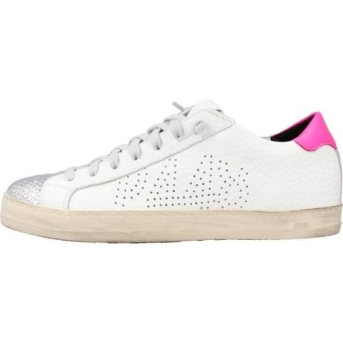 Stijlvolle Deportivo Sneakers P448 , White , Dames