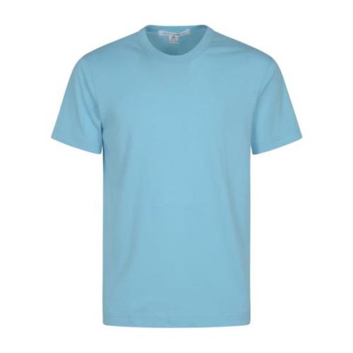 Heren Gebreid T-Shirt Comme des Garçons , Blue , Heren