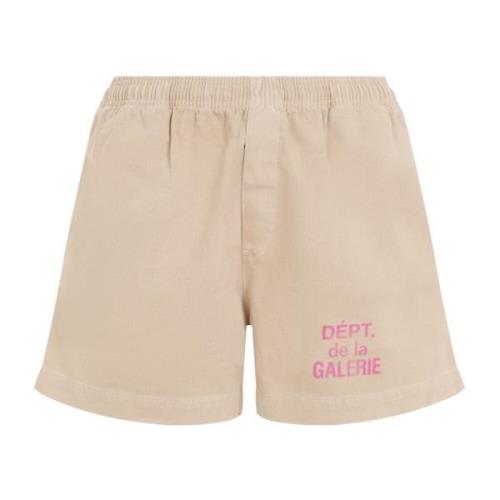 Frans Logo Zuma Short Gallery Dept. , Beige , Heren