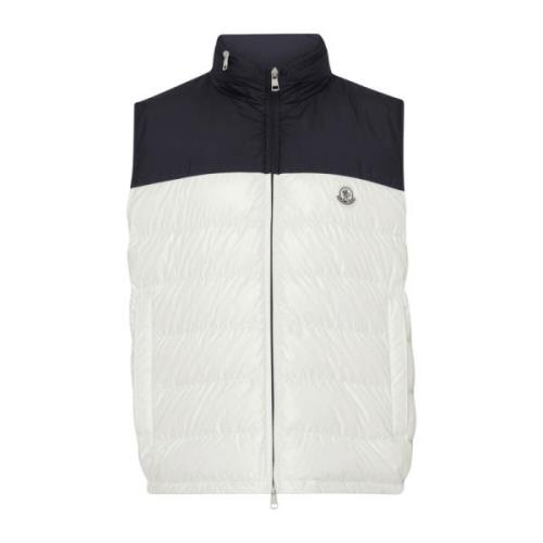 Ecru Donsvest Cerces - Stijlvol Moncler , Beige , Heren