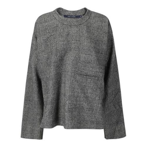 Prins van Wales Crew Neck Blouse Sofie D'hoore , Gray , Dames