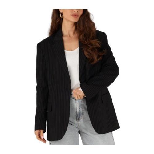 Relaxed blazer in zwart Catwalk Junkie , Black , Dames