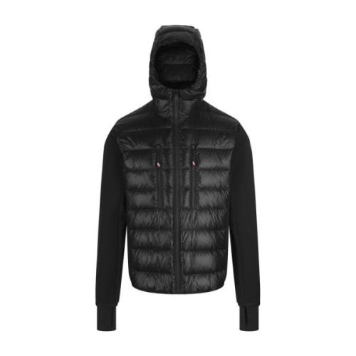 Zwart Vanisé Vest met Donsgevulde Details Moncler , Black , Heren