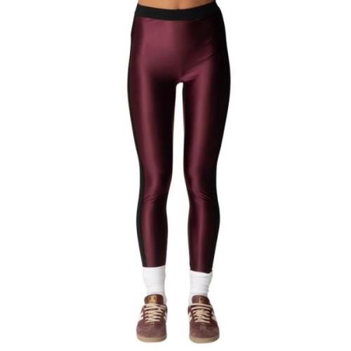 Bordeaux Broek voor Vrouwen Elisabetta Franchi , Red , Dames