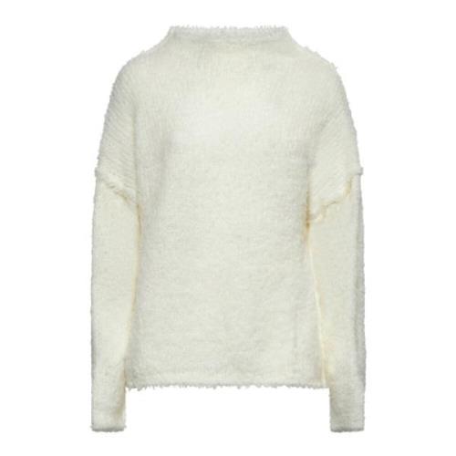 Stijlvolle Sweaters Collectie rus , White , Dames