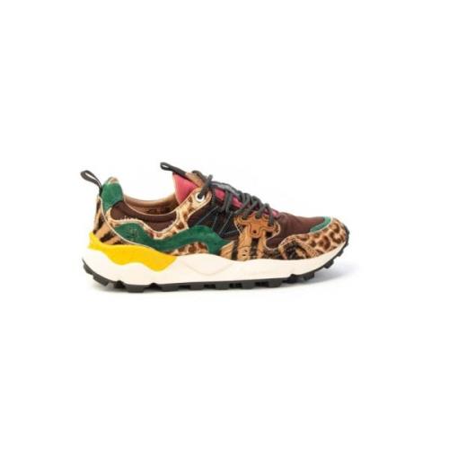 Yamano Sneaker met veters Vrouw Flower Mountain , Multicolor , Dames