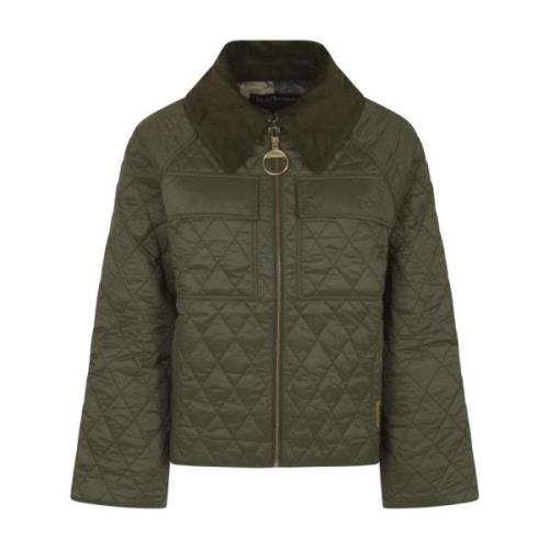 Gewatteerde Jassen voor Stijlvolle Outfits Barbour , Green , Dames