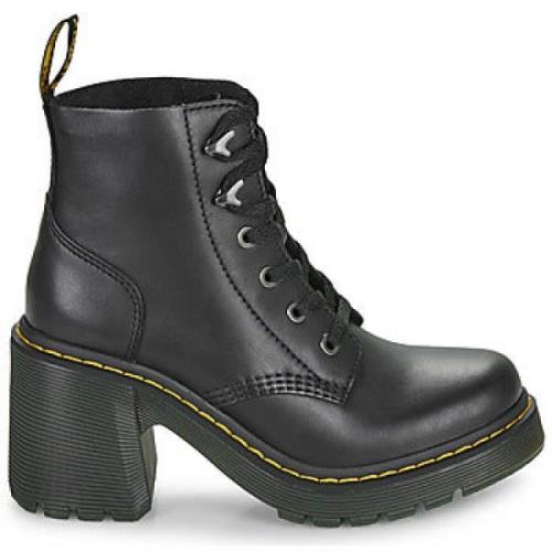 Zwarte Sendal Dames Enkellaarzen Dr. Martens , Black , Dames