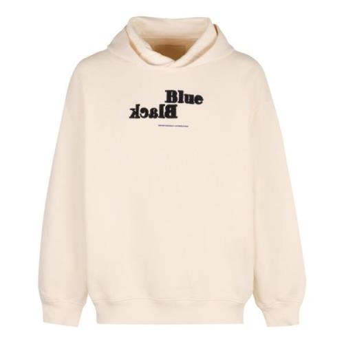 Biologisch Katoen Geribbelde Oversized Hoodie Emporio Armani , Beige ,...