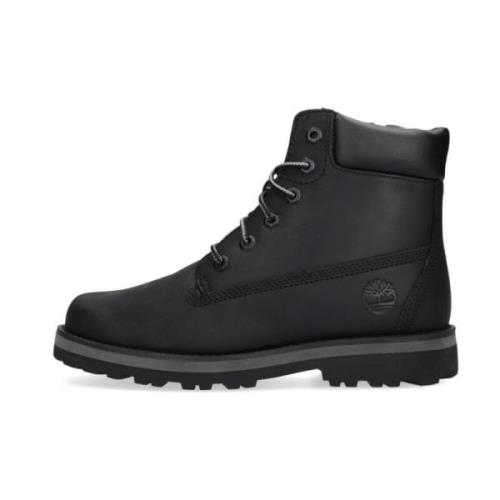 Zwarte Veterschoen voor Kinderen Timberland , Black , Heren