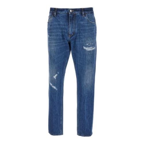 Loom 35 Jeans DG Achterkant Dolce & Gabbana , Blue , Heren